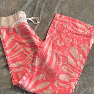 Lilly Pulitzer linen pants